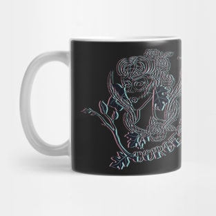 Gorgeous 3D Woman Tattoo Mug